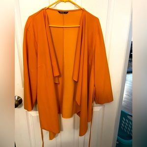 SHEIN curve line light jacket